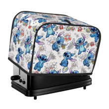 Housse pour grille-pain Stitch 2 tranches, protection anti-poussière et anti-traces de doigts - Polyester, Housse pour petits appareils de cuisine