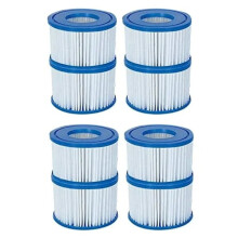 Lay-Z-Spa filter cartridge (VI), compatible with all Lay-Z-Spa hot tub models 4pcs