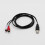 2x1.5M USB A αρσενικό σε 2x RCA Phono αρσενικό καλώδιο AV για υπολογιστή, τηλεόραση, 2