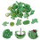 30Pcs Cactus Push Palm Leaf Push Wooden Pushpins Thumb Tacks 3