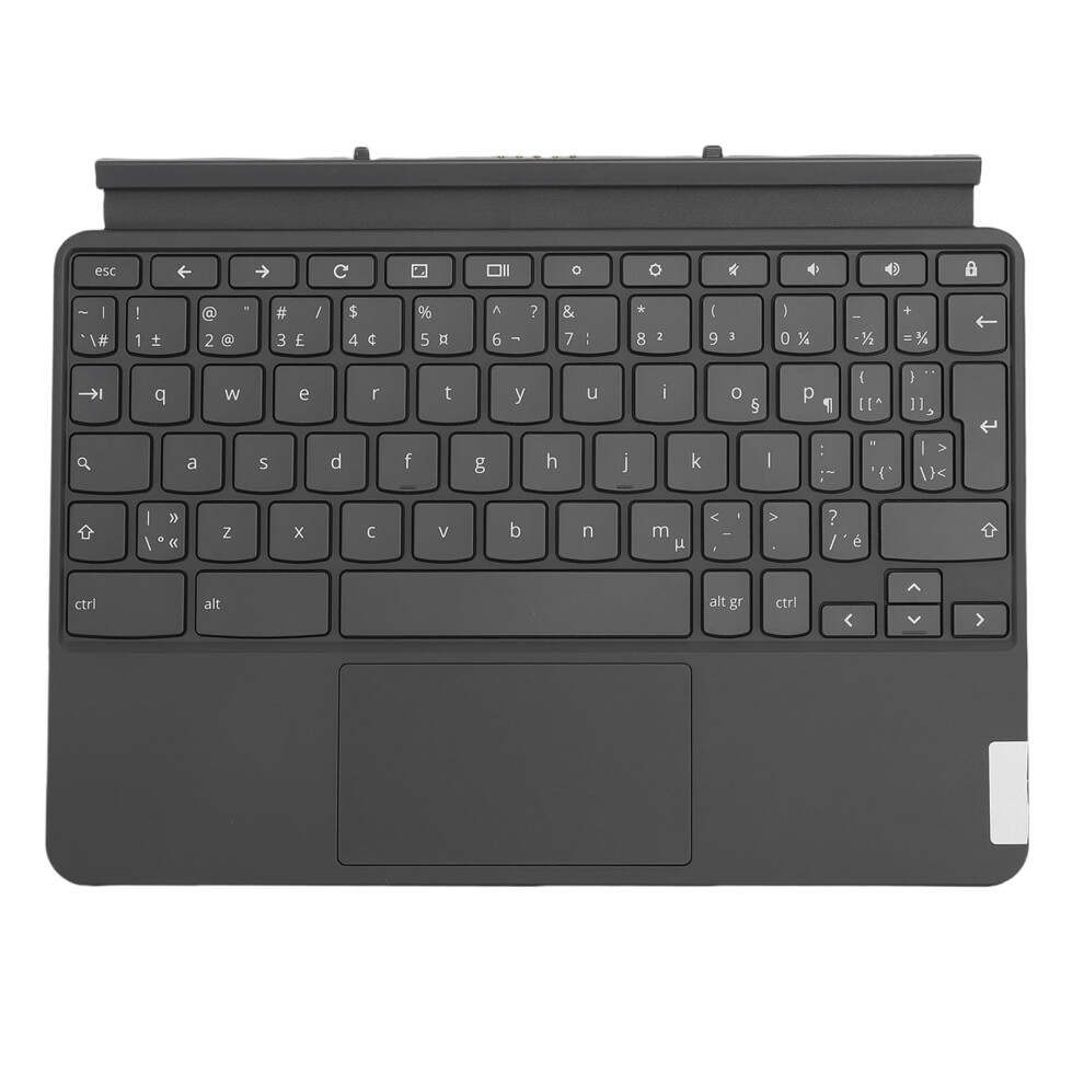 Wireless Keyboard With Touchpad For Ct X636f Duet 10.1 Tablet, French Canada Layout, Magnetic Dock 9164114591296