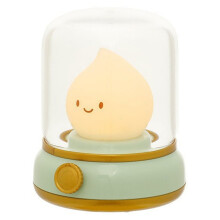 Kids Night Light with Bluetooth Speaker USB Rechargeable Dimmable Sleeping Lamp for Bedroom Decoration Gift Birthday,B