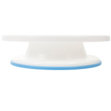 Cake Turntable Baking Tools Decor Utensil Decorating Stand Mounting Non-slip White