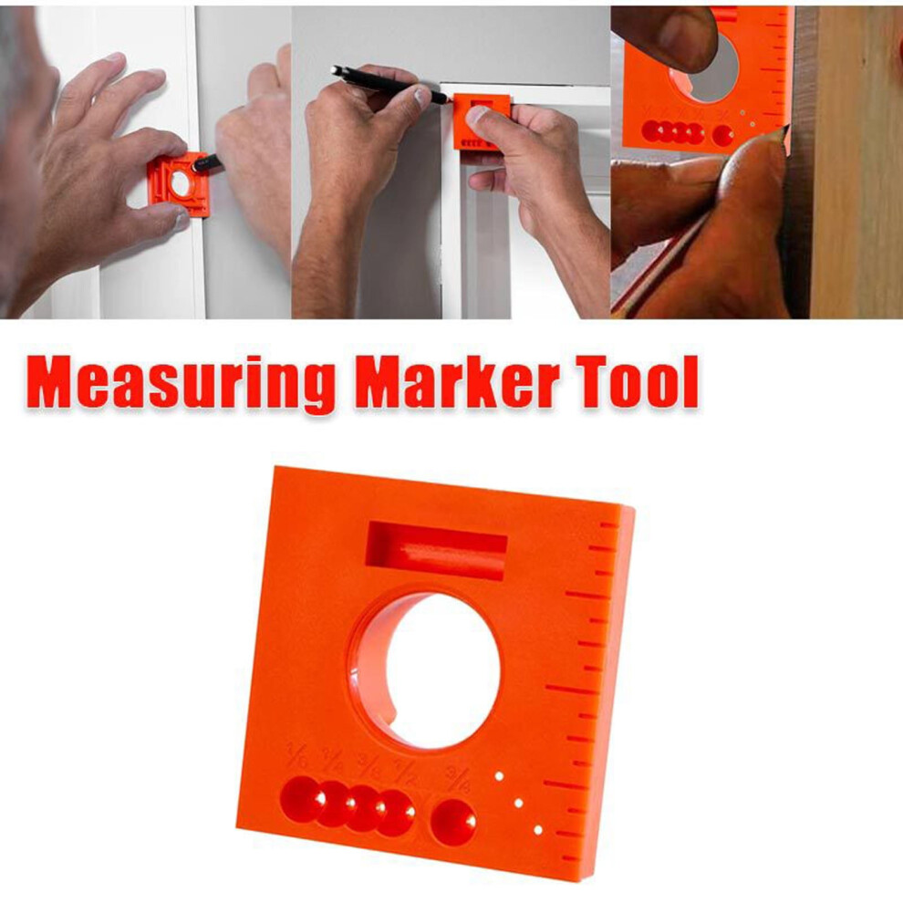 Cyber_monday Deals 2024 Viflosae Portable Measuring Ruler Decoration Scale Precision Engineering Measuring Ruler Tools & Hardware 9071309607482