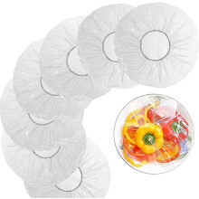 Bexikou100 Couvercles réutilisables pour bols, bordure extensible pour aliments, emballages élastiques pour récipients – Taille unique