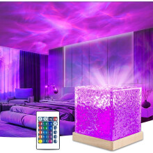 Cube Lamp Galaxy Projector, 16 Colors & 30 Modes, Remote Control, Ocean Light for Kids, Bedroom, Party, Bar, Office