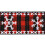 Κορδέλα Homeford Χριστουγεννιάτικη με σχέδιο Buffalo Plaid Snowflakes, 5/8 ίντσας, 10 γιάρδων, 2