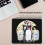 The Nightmare Before Christmas Rubber Edge Mouse Pad, Συμβατό με γραφείο, γραφή, παιχνίδια, φορητό 5