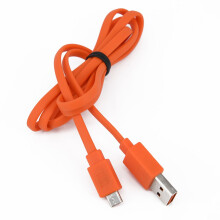 Cabo plano Micro USB para carregamento rápido, compatível com JBL Flip3 4Pulse2charge1 2 3.