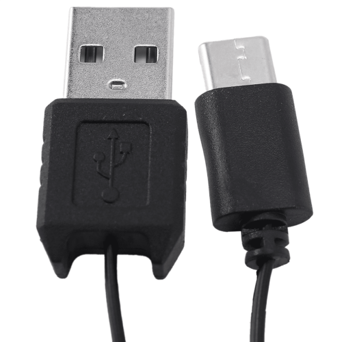 3X USB Type-C USB 3.1 Navíjací kábel Nabíjací kábel Type-C USB-C čierny 2