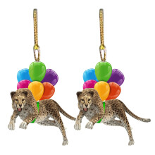 Xubond Home Decor, Flying Pet Bubbles Car Hanging Pendant Backpack Ornaments Cute Home Decoration Balloons, Black Balloons