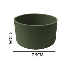 Couvercle de tasse KERISTY 7,5/9 cm, couvercle de pot de rangement en silicone, fond en caoutchouc, universel, 32-40 oz