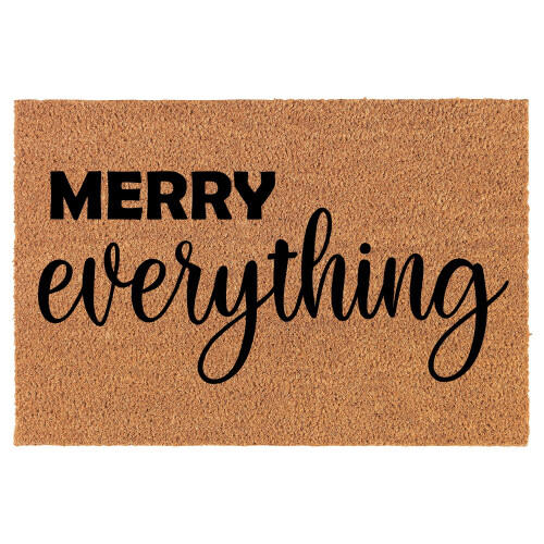 Πατάκι πόρτας Welcome Coco Coir Πατάκι πόρτας Merry Everything Christmas (24" x 16")