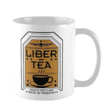 Keramický hrnček pre Helldivers2, vhodný do umývačky riadu, 33 cl Liber-Tea, vhodný do mikrovlnnej rúry na čaj, kávu a nápoje C