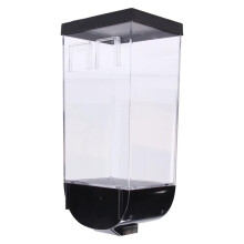 Contenedor de almacenamiento Poaug de 1,5 L/1 L, compatible con cereales, arroz, granos, snacks y avena - Dispensador de alimentos secos de