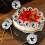24 stuks discobal cupcake toppers zilver 5
