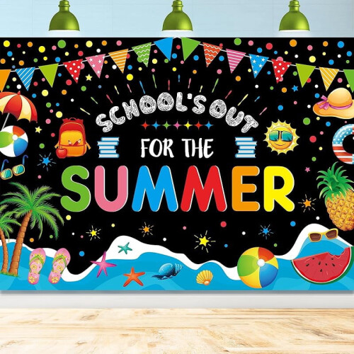 Φόντο Hello Summer 84x60 ίντσες | Φόντο για πάρτι στην πισίνα σε χαβανέζικη ατμόσφαιρα,