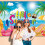 Φόντο Hello Summer 84x60 ίντσες | Φόντο για πάρτι στην πισίνα σε χαβανέζικη ατμόσφαιρα, 7