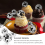 24 stuks discobal cupcake toppers zilver 3