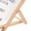 Beach Chair with Thick Striped Design and Exquisite Craftsmanship 6