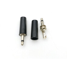FOR100PCS 3,5mm Mono-Stecker FÜR Audiokabel-Löten