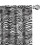 Ambesonne Sort Hvid 4-Panel Gardiner, Vilde Zebra Linjer, 136x235 cm, Sort Hvid 1