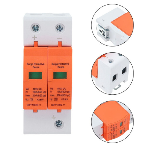 Mosiee2P40KA DC500V/1000V για συσκευή προστασίας από υπερτάσεις SPD, φωτοβολταϊκή διάταξη 2