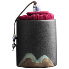Boîte multifonction Distant Mountain Tea, petit pot à bonbons en céramique, en vrac