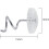 Καρφίτσες Clear Heads Twist, συσκευασία 30 τεμαχίων για καλύμματα, φούστες, καναπέδες, 3