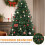 Τεχνητό χριστουγεννιάτικο δέντρο Uforic 6ft Premium Spruce, χριστουγεννιάτικο πεύκο 3