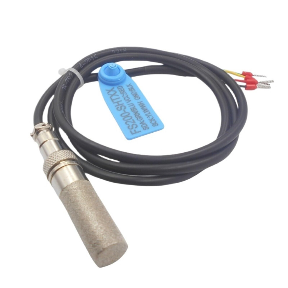 Fs200 Flat Head Temperature Humidity Sensor Probe Waterproof 304 Stainless Steel For Sht10 Sht21 Sht25 Sht31 Sht35 Sht40 9174973924401
