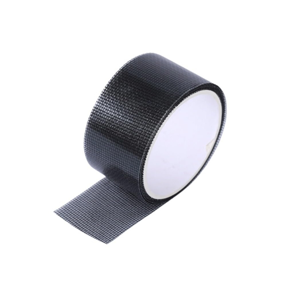 Transparent Window Screen Tape, Black Selfadhesive Mesh Patch For Diy Hole Fix 9164114592026
