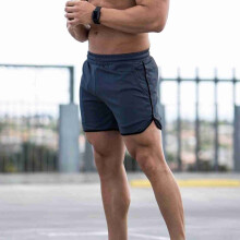 Herren-Schnelltrocknende Fitness-Shorts mit Taschen, Größe M-3XL, Verschiedene Farben