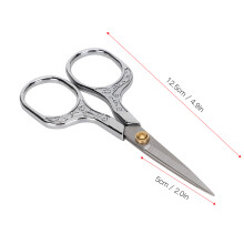 Retro-Näh- und Stickschere Vintage Basteln Silber 15cm
