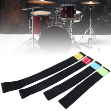 4 Stück Cymbal Stiller Mutes für 14/16/18/20 Zoll Percussion Drums, in verschiedenen Farben
