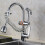 Adjustable Shower Head Holder for Slide Bar, 360 Rotating Universal Bracket Replacement 1825mm Chrome 4