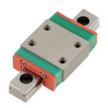 Trilho deslizante com rolamento linear, design excelente, mini trilho linear de 7 mm com bloco de 40 mm, sistema de retenção de esferas para