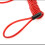 Spring Reminder Cable For Motorcycles, Disc Lock Cable With Alarm Lock Security, Adjustable Length Antitheft Protection Smooth Processing Waterproof 5