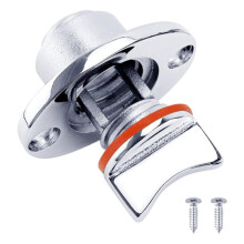 Universele bootafvoerplug met 3/4" schroefdraad, geschikt voor scheepsjachten - rood