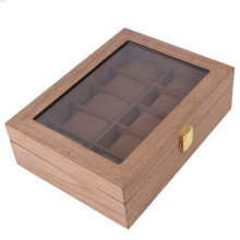 Watch box 10 watches Walnut - Brown Walnut