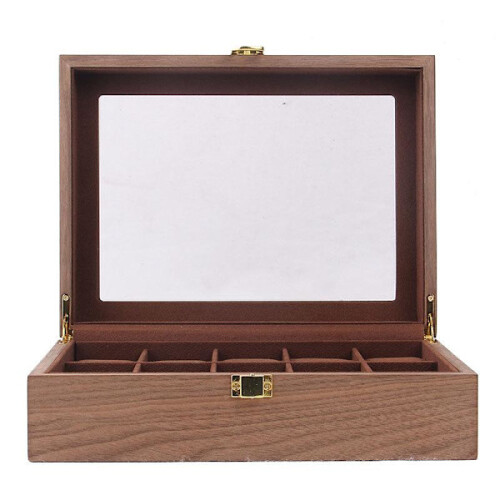 Watch box 10 watches Walnut - Brown Walnut 1
