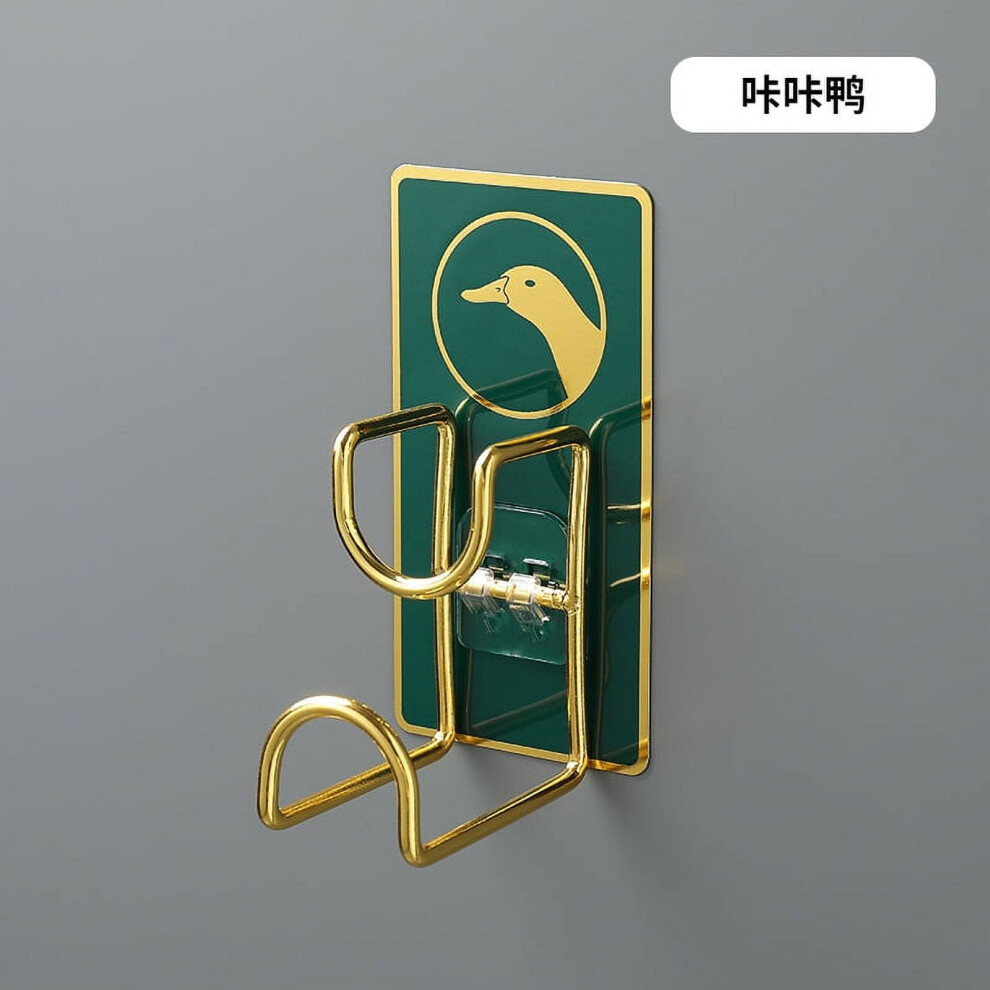 Haomacro Toilet Hanging Basin Artifact Toilet Perforation-Free Basin Storage Rack Hook Traceless Stick Hook Wall Hanging Light Luxury Basin Rack 9395123823010