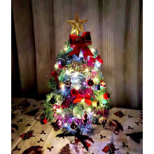 Cailmei Mini-Tisch-Weihnachtsbaumdekoration, Deko für Zuhause, Weihnachtsgeschenk, Party, Einheitsgröße