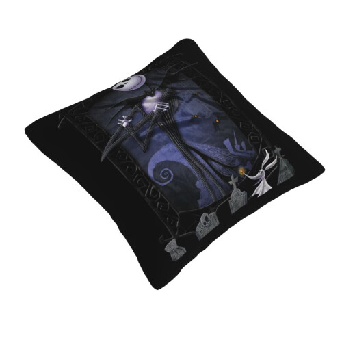 Μαξιλάρι Nightmare Before Christmas, μαλακό διακοσμητικό μαξιλάρι Four Seasons Universal για σαλόνι, 1