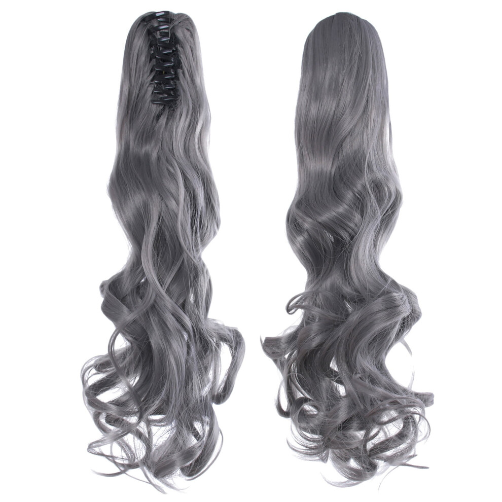 Unisex Floleo Clearance Curly Claw Clip Ponytail Wig Clip Ponytail Extension
