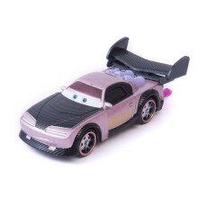 Disney Pixar Cars Blesk McQueen Kovový model auta s natahovacím mechanismem 1:55 Litý model Jackson Storm, hračka, auto, dětský dárek k