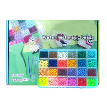 Haimni2400 Juego de juguetes de manualidades de arte DIY con cuentas mágicas para fundir con agua, hecho a mano y con accesorios.