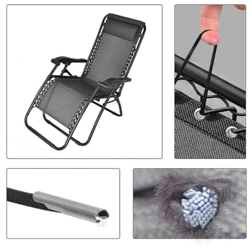 Nouveau ! Cordes élastiques de haute qualité (lot de 4) pour transats. 1