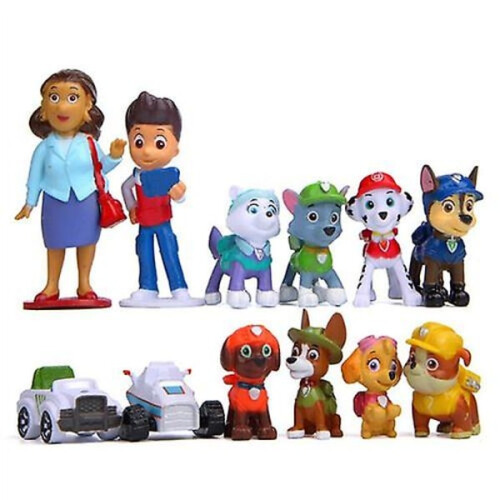 Pachet de 12 figurine Patrula Cățelușilor