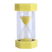 WALFRONT Sandglas Timeglas Minuttur Timer Hjemmekontor Dekoration Gave Sandglas Sandur, Gul